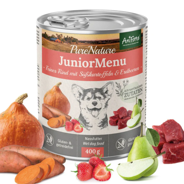 AniForte PureNature Junior Beef Wet Food Online