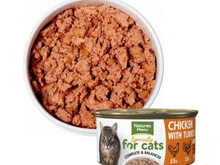 Natures Menu Chicken with Turkey Canned Cat Food Sale