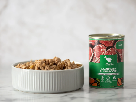 Billy & Margot Lamb with Superfoods Tin Online