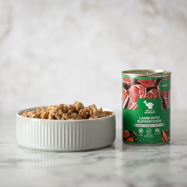 Billy & Margot Lamb with Superfoods Tin Online