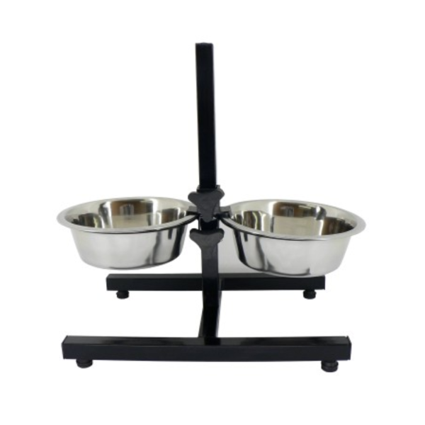 Cheeko Elevated Twin Dog Bowls Hot on Sale