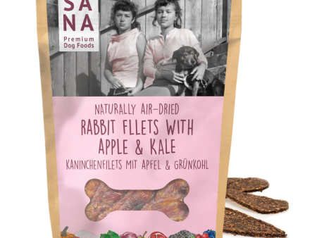 Sana Air Dried Rabbit Fillets with Apple & Kale Online Sale