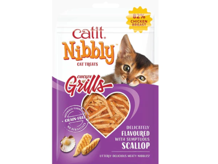 Catit Nibbly Chicken Grills Cat Treats on Sale