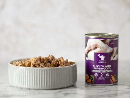 Billy & Margot Chicken with Superfoods Tin Online now