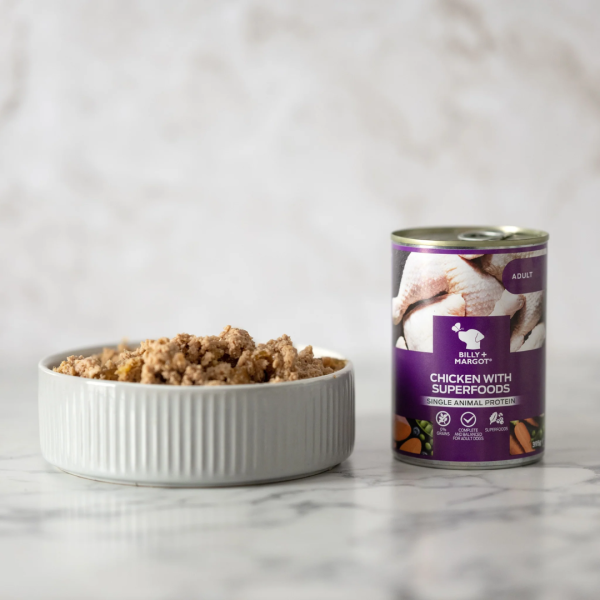 Billy & Margot Chicken with Superfoods Tin Online now