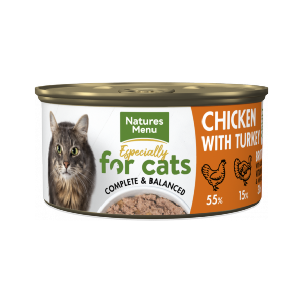 Natures Menu Chicken with Turkey Canned Cat Food Sale