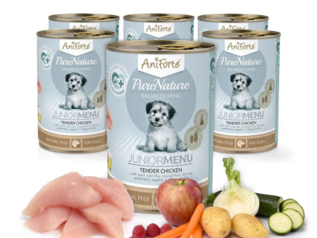 AniForte PureNature Junior Tender Chicken Wet Food Hot on Sale