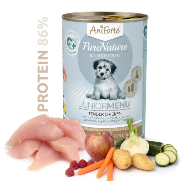 AniForte PureNature Junior Tender Chicken Wet Food Hot on Sale