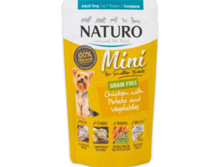 Naturo Mini Grain Free Chicken, Veg & Potato Pouch Fashion