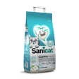 Sanicat Clumping White Cotton Fresh Cat Litter Online now