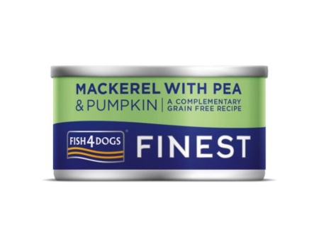 Fish 4 Dogs Finest Mackerel with Pea & Pumpkin For Discount