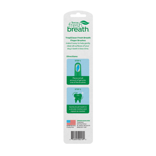 Tropiclean Fresh Breath Finger Brushes For Sale