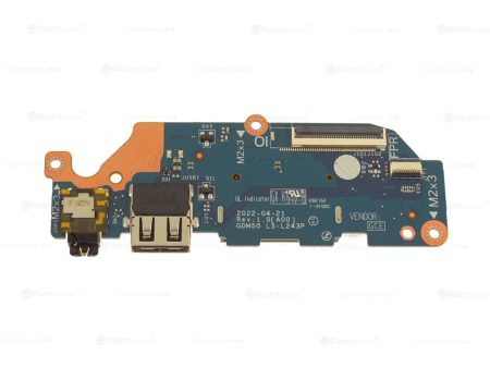 Refurbished Dell OEM Inspiron 3520 USB Audio Port SD Card Reader IO Circuit Board 4HXM9 Online Sale