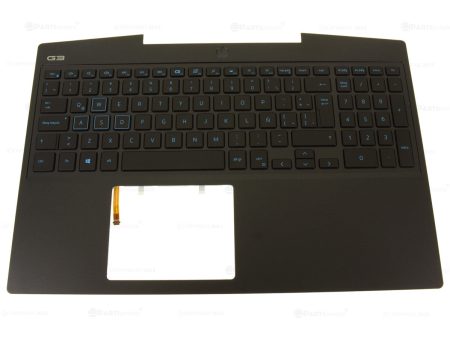 Refurbished SPANISH Dell OEM G Series G3 3500 Palmrest Backlit Keyboard Assembly -EG4 Cell HXW6V For Sale