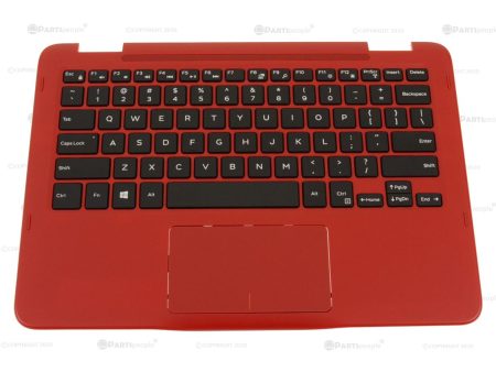 Refurbished Dell OEM Inspiron 3185 2-in-1 Laptop Palmrest Touchpad Keyboard Assembly PNWGK 00JK9 For Discount