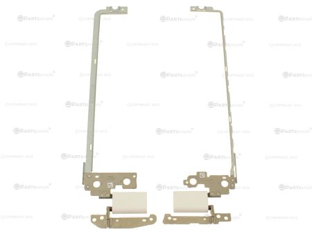 Used White Dell OEM Inspiron 3195 Hinge Kit Left and Right 52T77 5VR0G Online