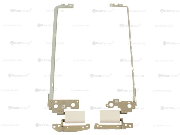 Used White Dell OEM Inspiron 3195 Hinge Kit Left and Right 52T77 5VR0G Online