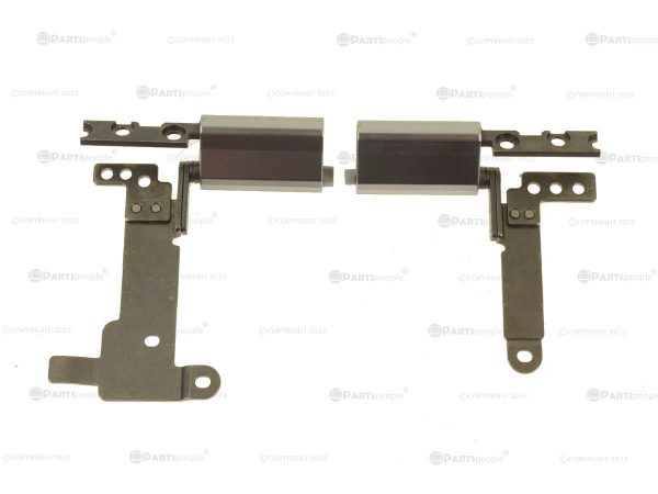 Used Dell OEM Inspiron 7306 2-in-1 Silver Hinge Kit Left and Right MJ9CV D2W7W Sale