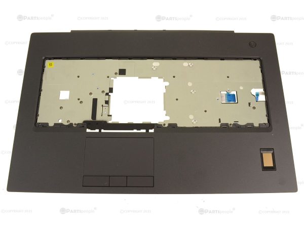 Refurbished Dell OEM Precision 7740 Touchpad Palmrest Assembly  FIPS Fingerprint Reader 4CF5K J7X19 For Sale