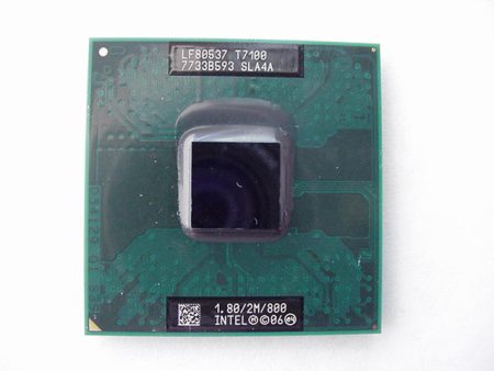 Used Intel Core 2 Duo Mobile 1.8 GHz CPU Processor Module T7100 Online