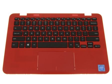 New Red Dell OEM Inspiron 3162 3164 Palmrest Touchpad Keyboard Assembly 54RJ3 Online