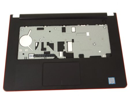 Refurbished Dell OEM Inspiron 3458 Palmrest Touchpad Assembly Red Trim R8W19 Sale