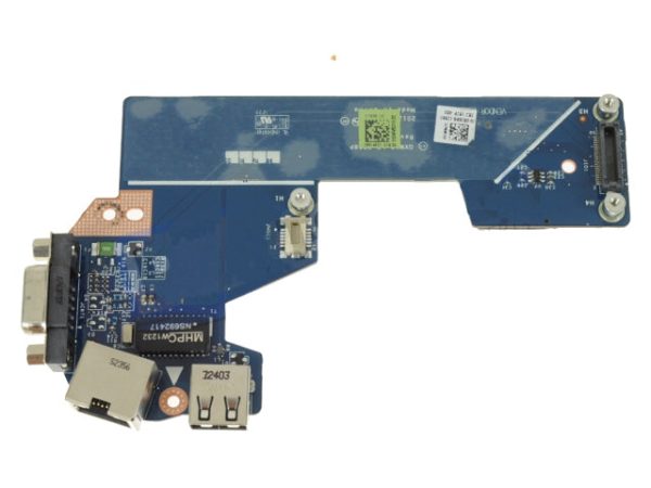 Refurbished Dell OEM Latitude E5530 VGA USB  RJ-45 Port IO Circuit Board 826R6 Sale