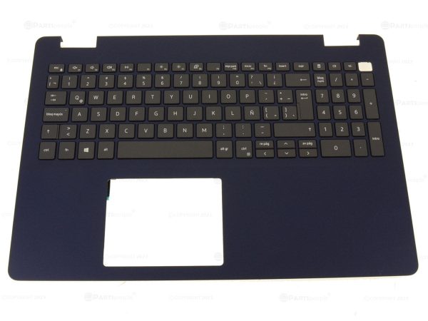 Refurbished SPANISH Dell OEM Inspiron 5593 Palmrest Keyboard Assembly USB C TKHMC Online Hot Sale