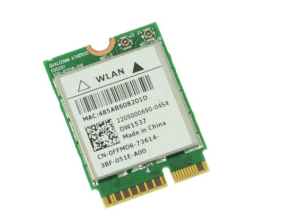 Used Dell OEM Wireless 1537 DW1537 Low Power 2x2 802.11 a b g n  BT WLAN Card FFMD6 Fashion