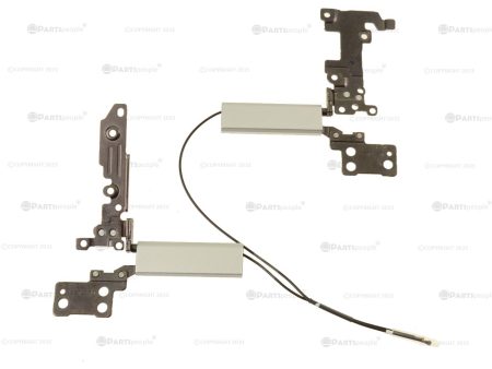 Used Dell OEM Inspiron 7386 2-in-1 Hinge Kit Left and Right WP0H0 DWNC3 Online now