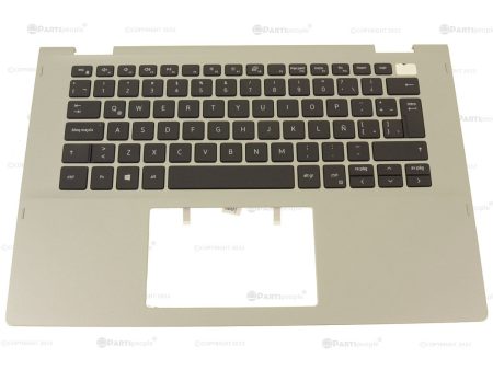 Refurbished SPANISH Dell OEM Inspiron 5406 2-in-1 Keyboard Palmrest Assembly NWXT3 7DT5T Online now