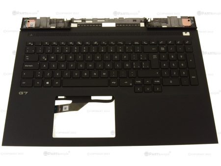 Refurbished SPANISH Dell OEM G Series G7 7700 Palmrest Backlit Keyboard Assembly -EG9H62H 6VHYW Fashion