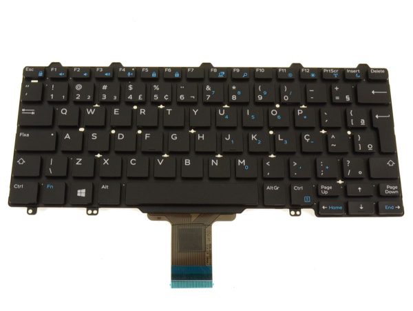 New Brazilian Dell OEM Latitude E7250 E5250 3150 3160 Laptop Keyboard Non-Backlit F6F02 Online Sale