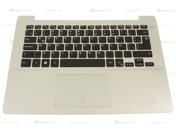 Refurbished Spanish Dell OEM Inspiron 5480 5485 Palmrest Touchpad Keyboard Assembly Spanish DNF8W For Discount