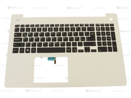 Refurbished Spanish Dell OEM G Series G3 3579 Palmrest Keyboard Assembly NTP Y192K P4XCP For Sale