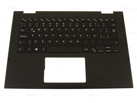 Refurbished SPANISH Dell OEM Latitude 3390 2-in-1 Palmrest Keyboard Assembly 9TF1M Online now