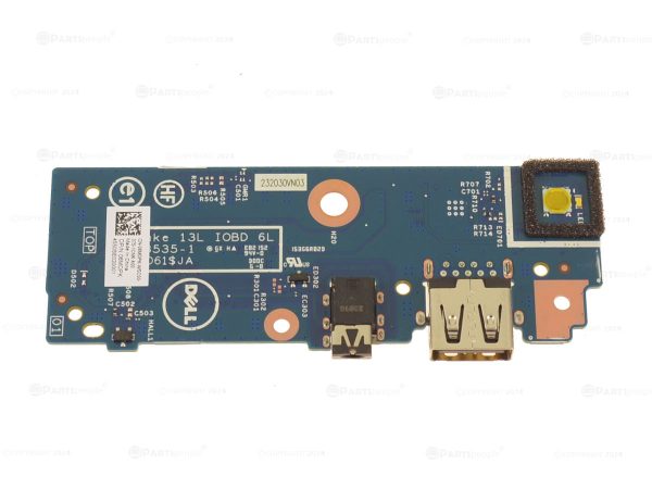 Refurbished Dell OEM Latitude 3340 Right-side IO Circuit Board  Audio USB Power Button 6MDPK For Discount