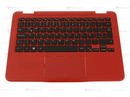 New Spanish Dell OEM Inspiron 3168 3169 3179 Palmrest Touchpad Keyboard Assembly NDDV2 on Sale