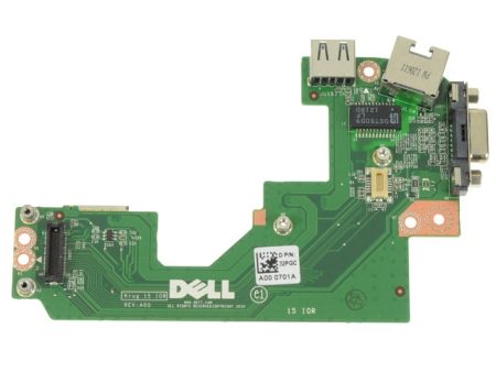 Refurbished Dell OEM Latitude E5520 VGA USB  RJ-45 IO Circuit Board 32PGC For Discount