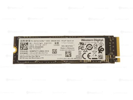 Used Western Digital SN730 256GB NVMe PCIE SSD Hard Drive M.2 2280 Card 256GB SN730 Hot on Sale