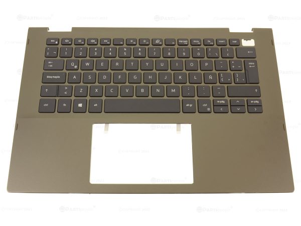 Refurbished SPANISH Dell OEM Inspiron 7405 2-in-1 Keyboard Palmrest Assembly 01CD9 Hot on Sale