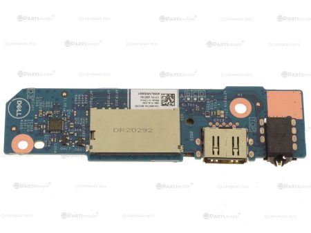 Refurbished Dell OEM Inspiron 7405 2-in-1 Right-side IO Circuit Board  SD Slot Audio USB Port RRT4V Supply