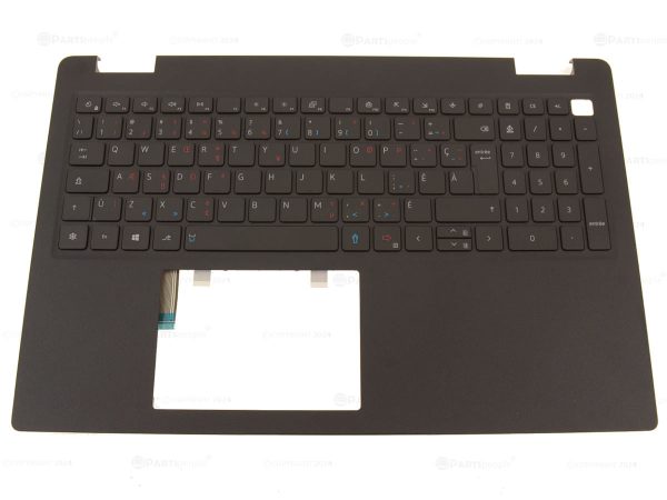 Refurbished French Canadian Dell OEM Latitude 3520 Palmrest Keyboard Assembly 85XN9 For Discount