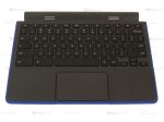 Refurbished Dell OEM Chromebook 11 3120 Palmrest Touchpad Keyboard Assembly  Blue Trim No SIM NGYX3 Online Sale