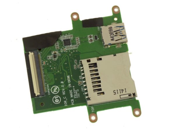 Refurbished Dell OEM Latitude Rugged Extreme 7204 USB SD Card Reader IO Circuit Board MD1P8 Online Sale