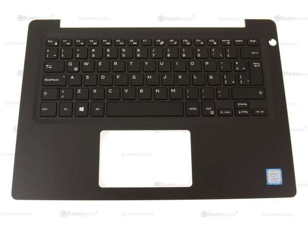 Refurbished SPANISH Dell OEM Vostro 5481 Keyboard Palmrest Assembly H52M6 Sale