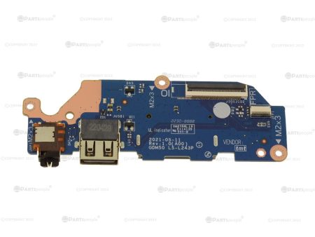 Refurbished Dell OEM Inspiron 3511 USB Audio Port SD Card Reader IO Circuit Board R9R3P For Sale