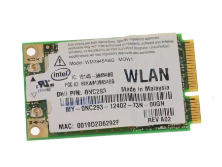 Used Intel Pro Dell OEM Wireless Wifi Card 3945 802.11 abgMiniCard NC293 Fashion