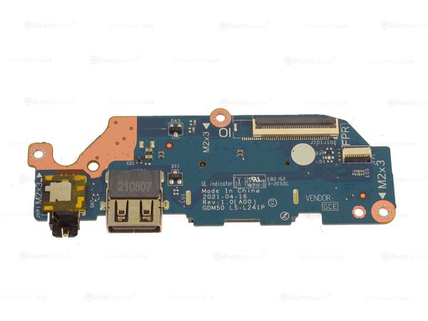 Refurbished Dell OEM Inspiron 3511 USB Audio Port SD Card Reader IO Circuit Board C6CMN Discount