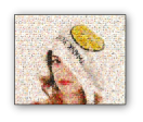 Photo Mosaic Canvas Print Cheap